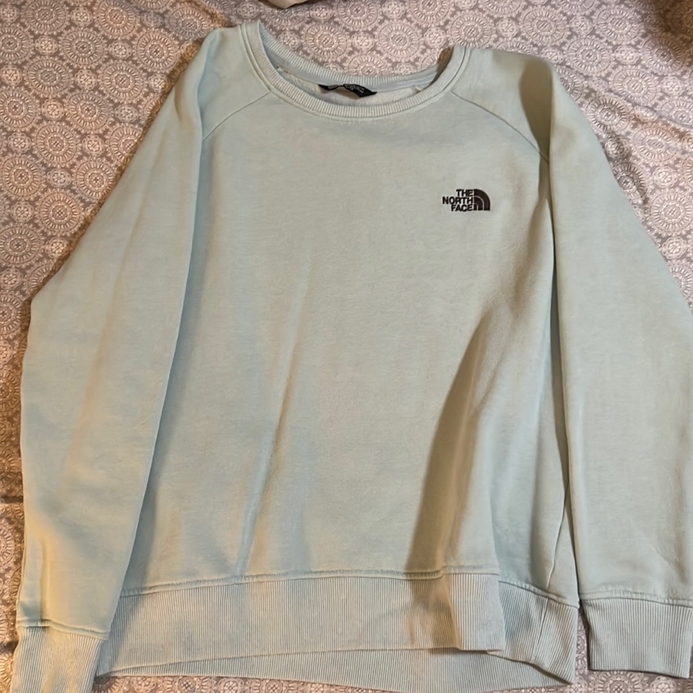 North Face sweatshirt